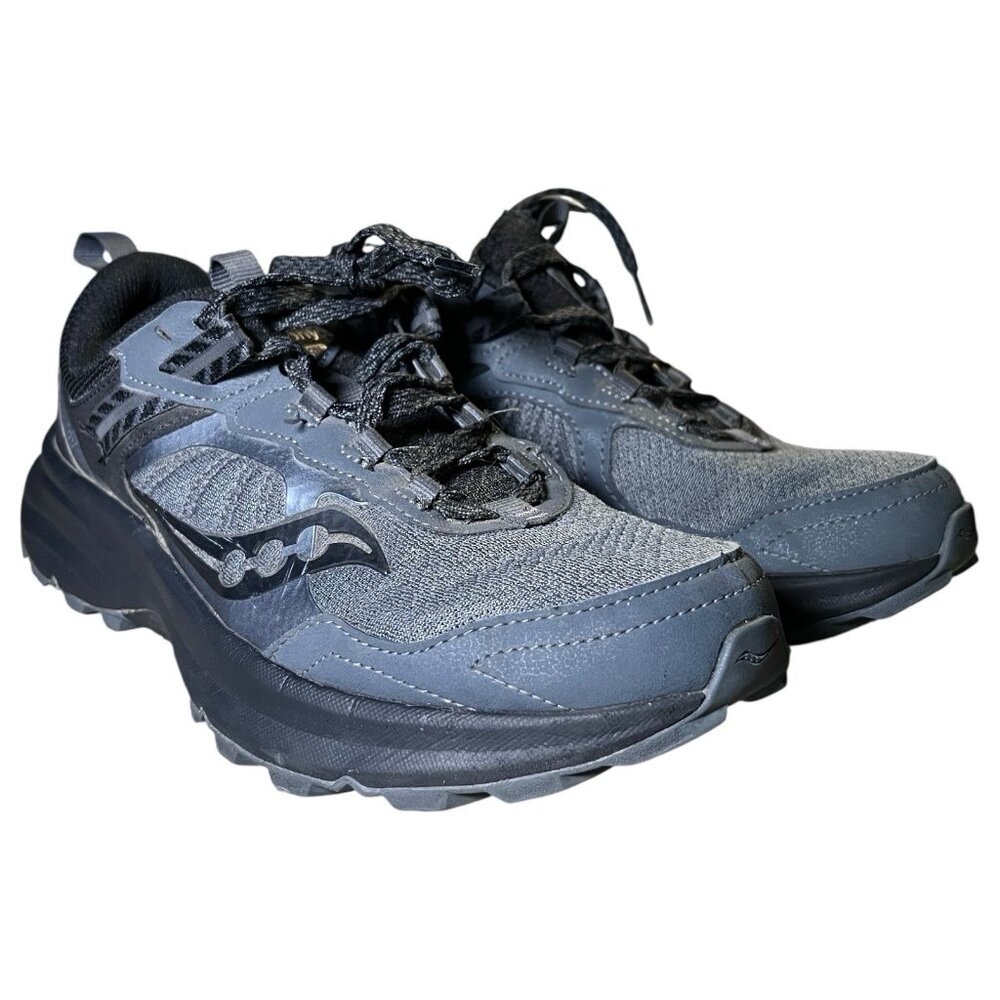 Saucony Excursion TR17 Trail Running Shoes‎ Mens 8 Gray Hiking Sneakers